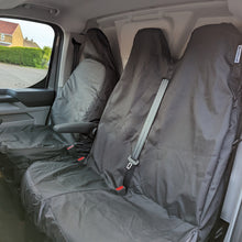 Load image into Gallery viewer, To fit NEW Ford Transit CUSTOM 2023 - 2024 2nd Generation Waterproof Seat Covers