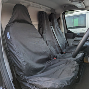 To fit NEW Ford Transit CUSTOM 2023 - 2024 2nd Generation Waterproof Seat Covers