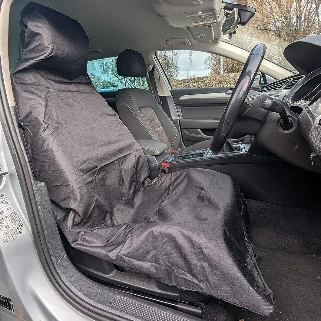Waterproof Single Seat Cover - Quick Fit - Black
