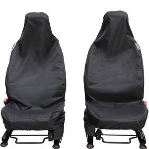 Waterproof Seat Covers Front Pair to fit Ford Transit Custom 2023 2024 2nd Generation